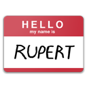 Hello My Name Is Rupert icon